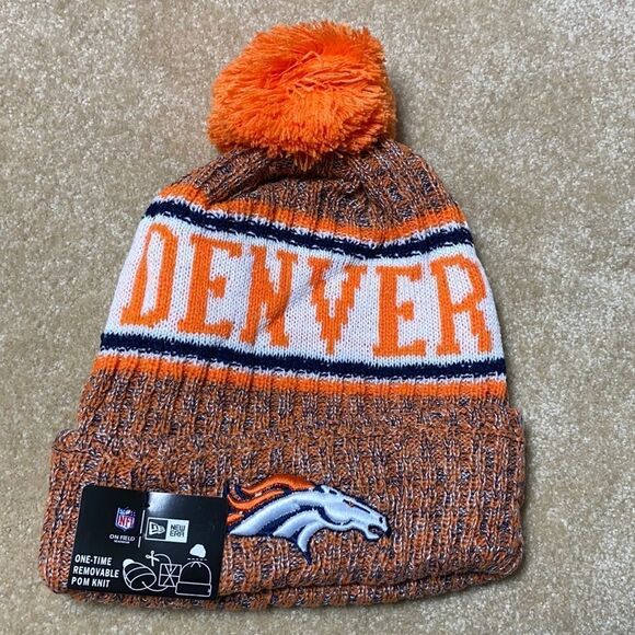Denver Broncos NFL Beanie Brand New! - Picture 2 of 5